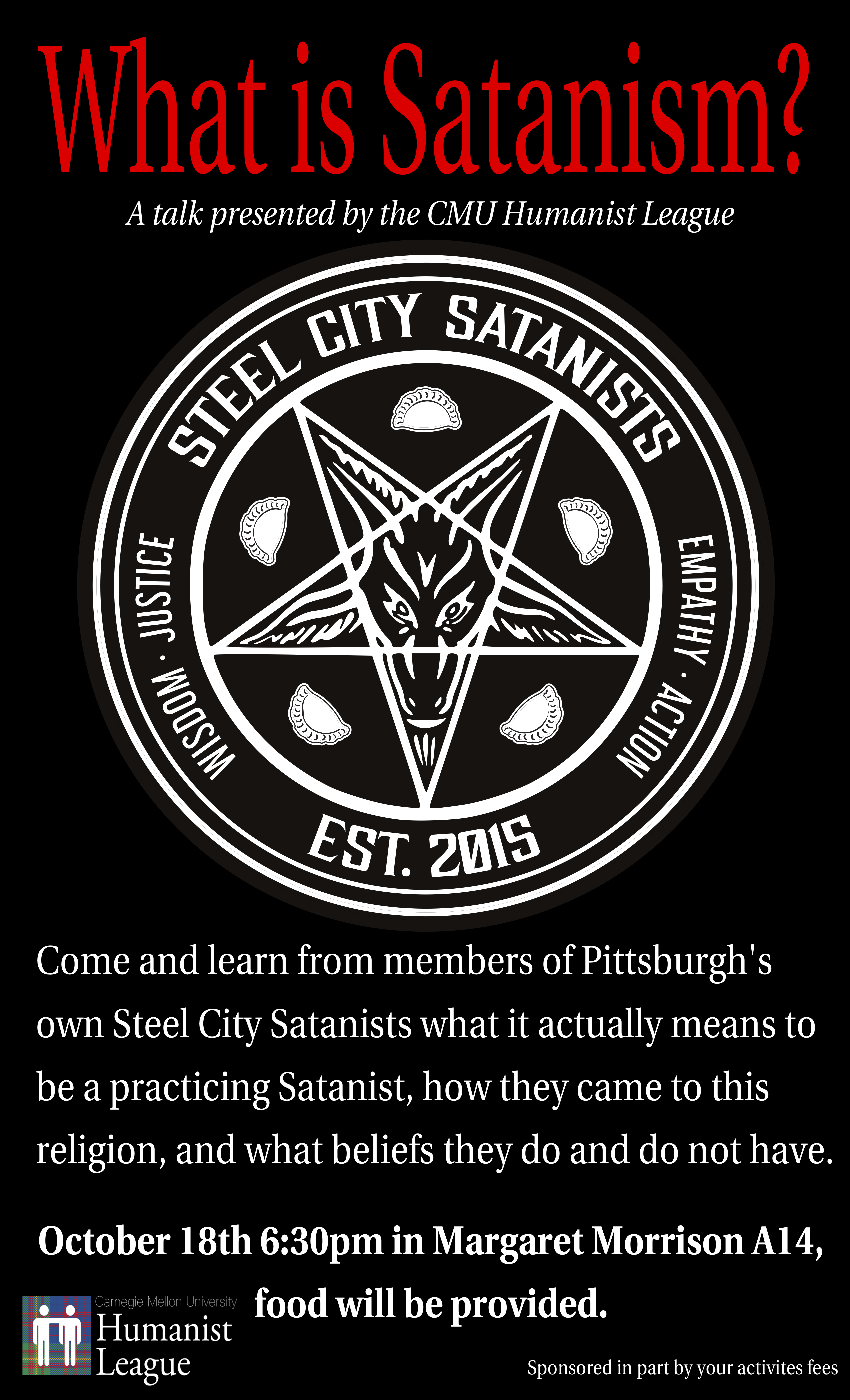 Steel City Satanists – What is Satanism? Poster
