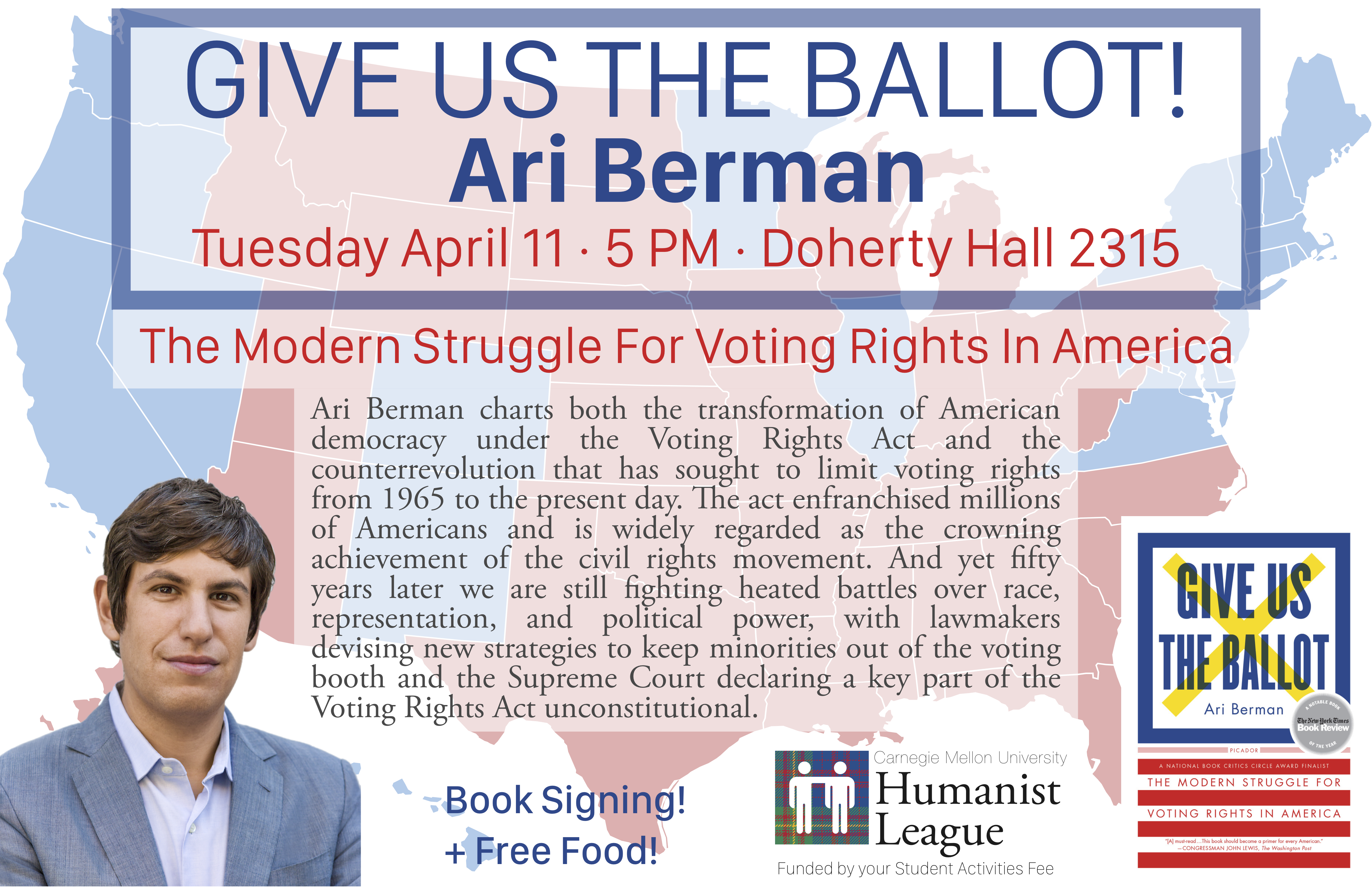 Ari Berman – Give Us The Ballot! Poster